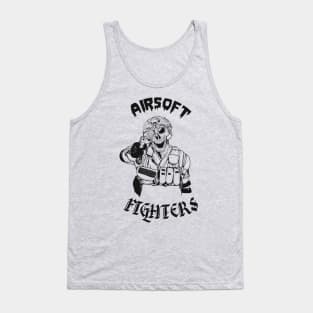 Tacticool Airsoft Fighters Black Tank Top